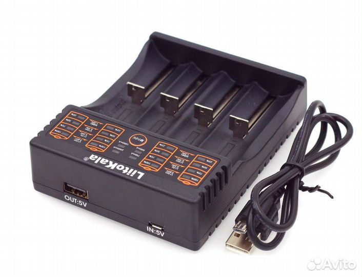 Зарядное Liitokala Lii 100 200 500 Li-Ion и др
