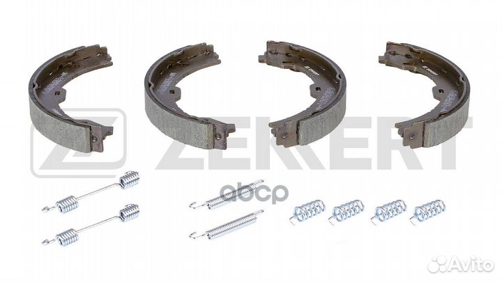 Колодки торм. бараб. задн. стоян. торм. с уст