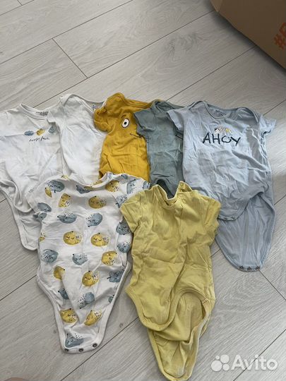 Детские вещи пакетом от 0 до 9