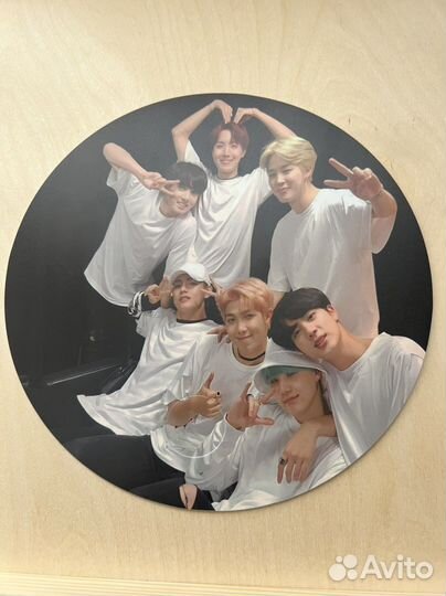 BTS карты, фотографии, наклейки к 10летию группы