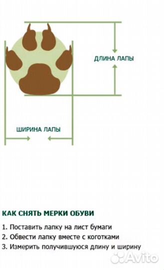 Сапожки ForMyDogs для собак