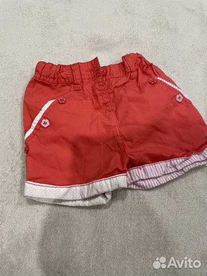 Шорты для девочки 86-92