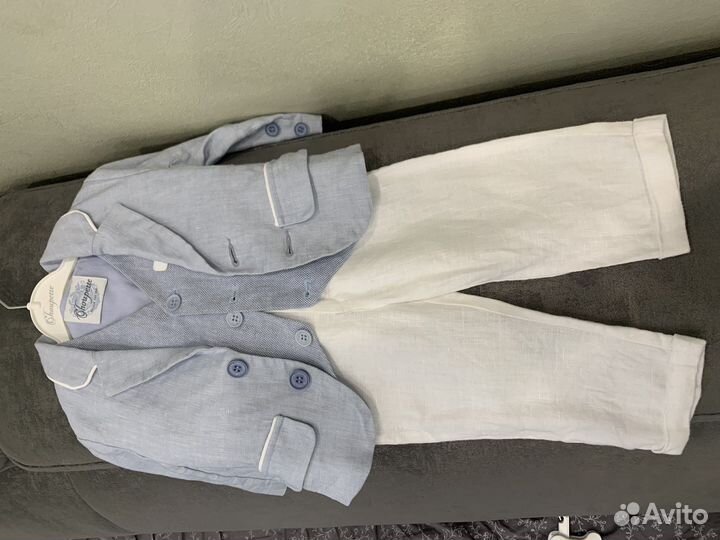 Костюм choupette на годик 80-86, джинсы hm