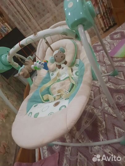 Детские электронные качели для новорожденных