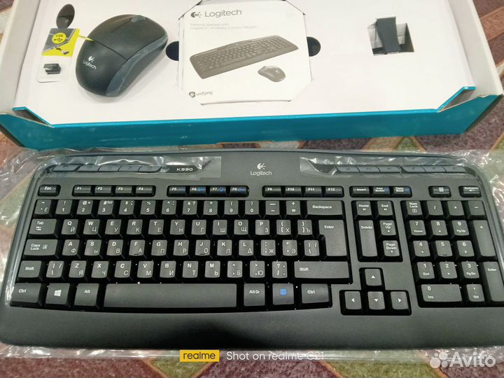 Новый комплект Logitech Wireless Combo MK330