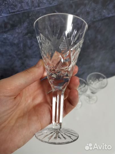 Фужеры хрустальные СССР