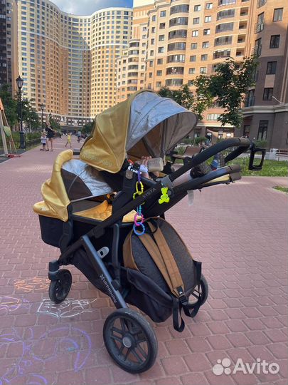 Коляска для двойни