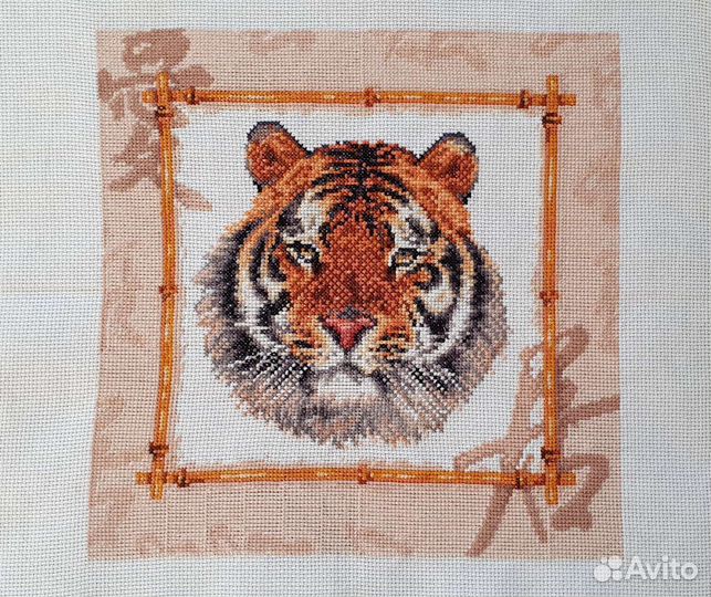 Картина вышитая крестом