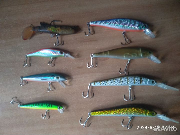 Набор приманок для спининга