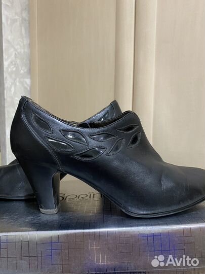 Ботильоны натуральная кожа