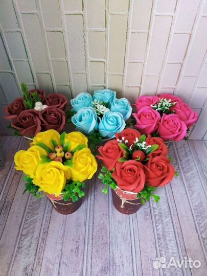 Мыльный букет комплимент