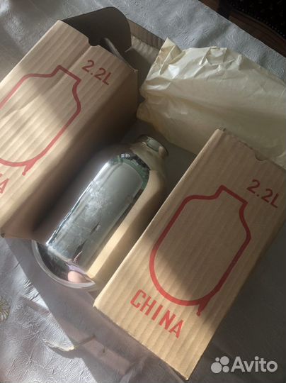 Колба для Китайского термоса. 2,2 литра. СССР