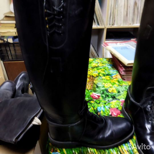 Байкерские сапоги полицейские USA