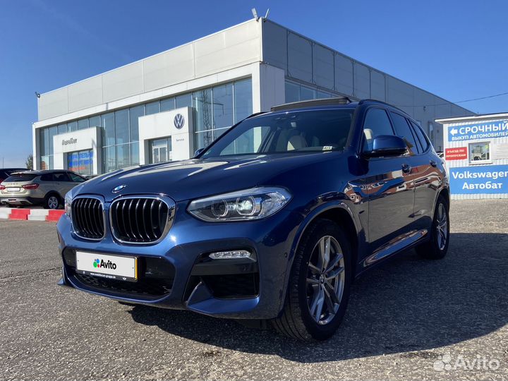 BMW X3 2.0 AT, 2020, 52 000 км