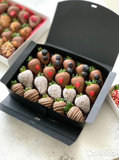 Клубника в шоколаде набор