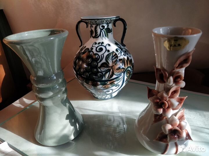 Вазы: декоративные, сувенирные, для цветов