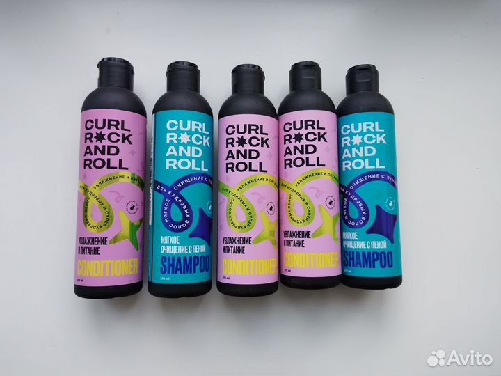 Шампунь и кондиционер Curl Rock and roll