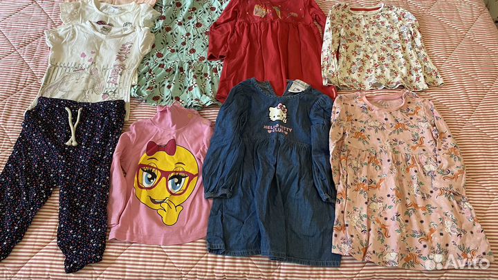 Детские вещи пакетом для девочек