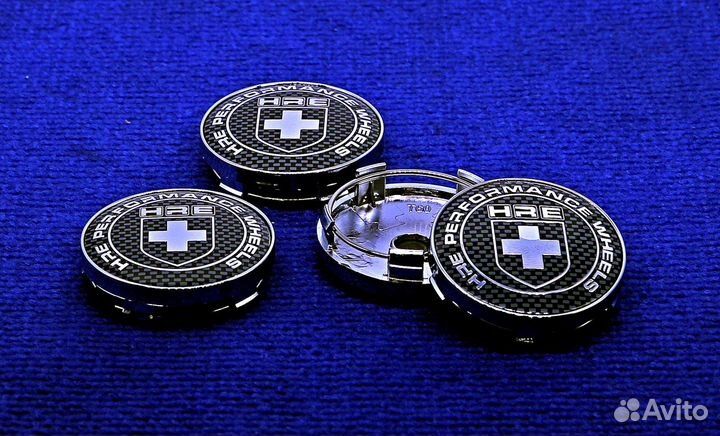 Комплект колпачков диска HRE Performance карбон