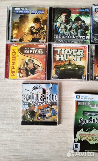 Компьютерные игры диски