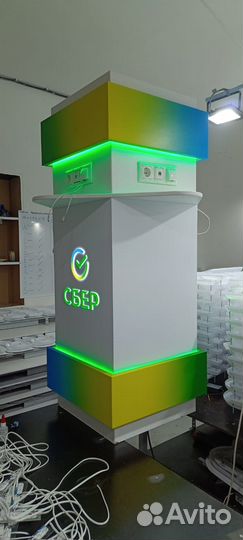 Наружная реклама. Световые буквы. Печать баннера