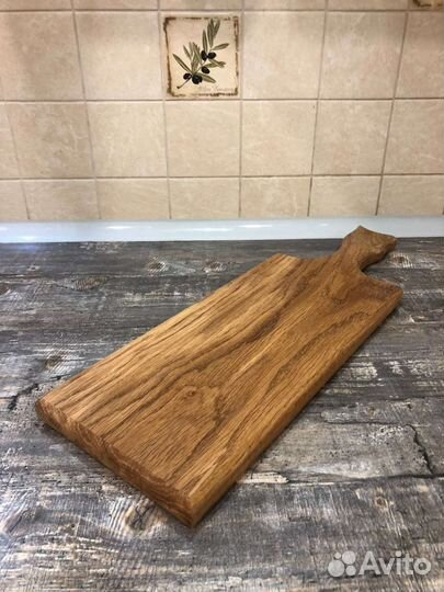 Доска разделочная обожжённая дуб