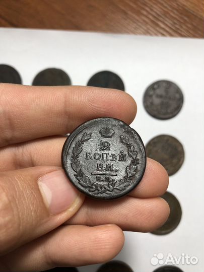 2 копейки 1818 года ем нм