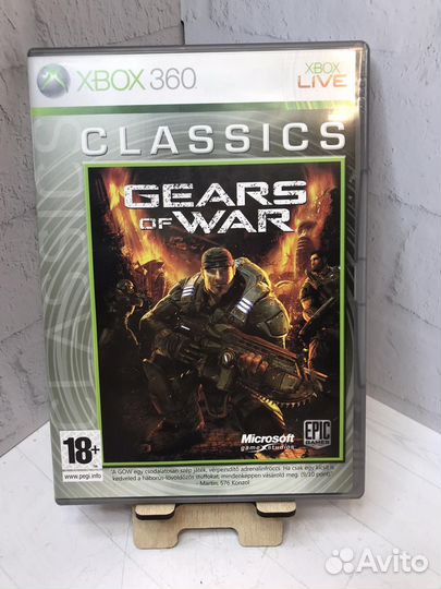 Игра Gears of War (xbox 360) Английская версия