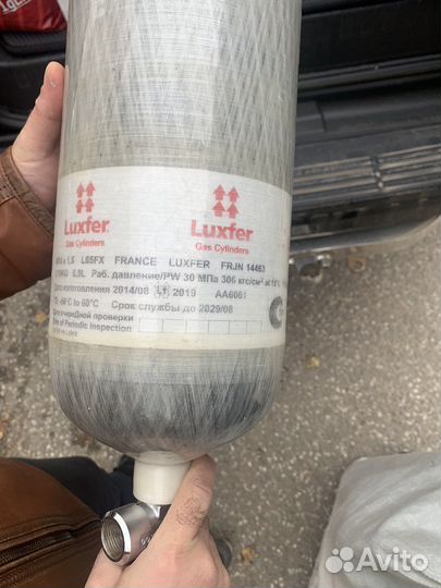 Композитный баллон сжатый воздух