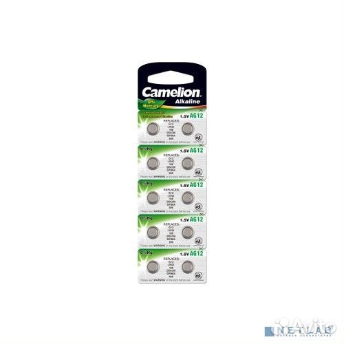 Camelion G12 BL-10 Mercury Free (AG12-BP10(0Hg), 3