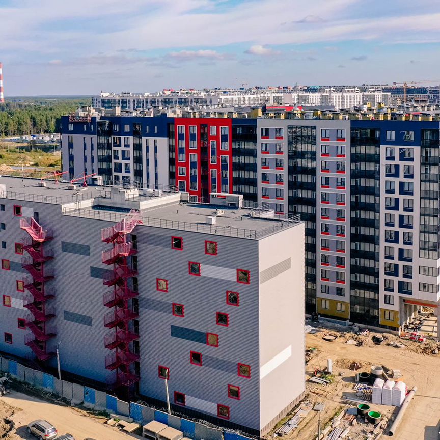 1-к. квартира, 32,1 м², 2/12 эт.