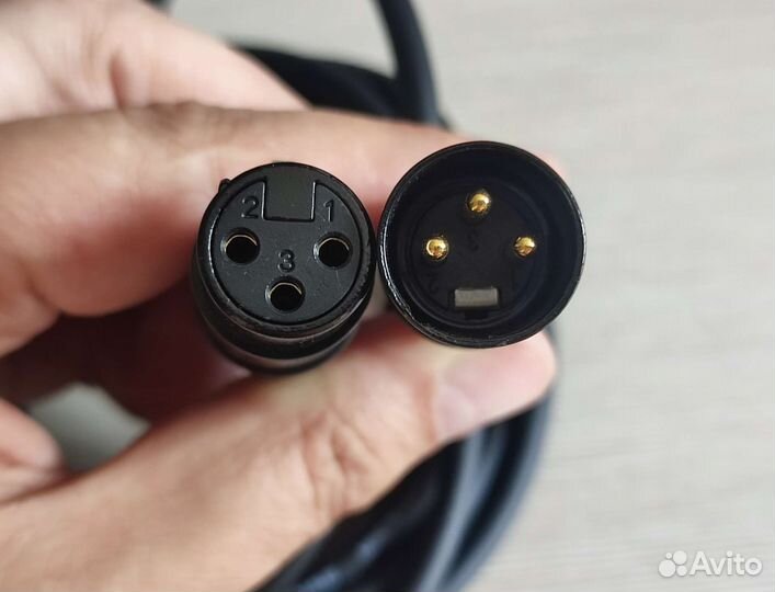 Микрофонный кабель XLR- XLR новый