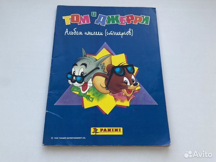 Альбом наклеек Том и Джерри, 1995 Panini