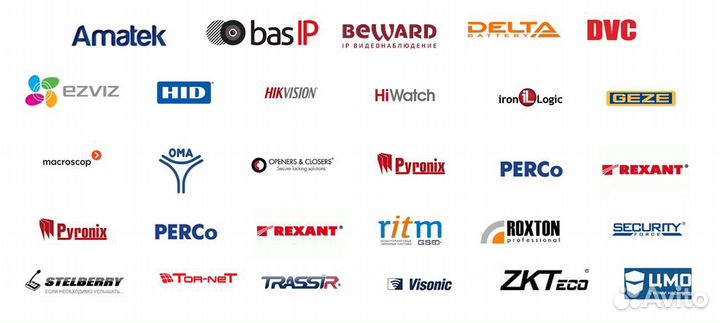 Комплект IP видеонаблюдения Hiwatch на 4 камеры