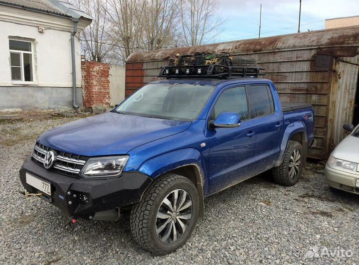 Бампер Rival силовой для Volkswagen Amarok