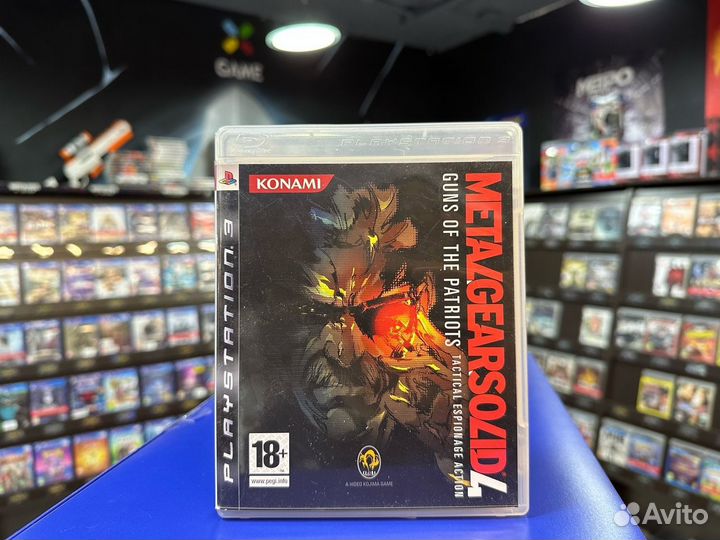 Игры для PS3: Metal Gear Solid 4: Guns of the Patr