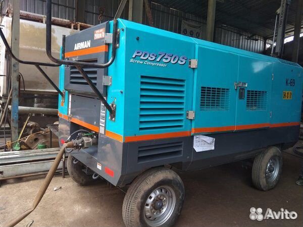 Аренда передвижного компрессора мба4