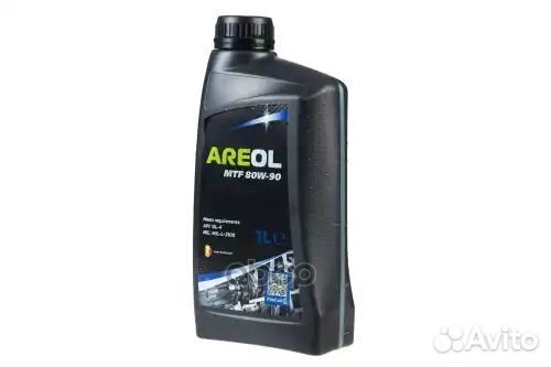 Areol MTF 80W90 (1л) трансмис. минерал. масло для