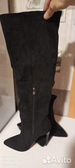 Сапоги женские ботфорты 38