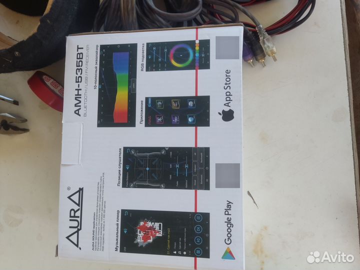 Магнитола aura AMH-535BT