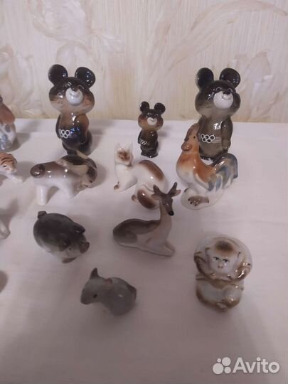 Фигурки животные лфз винтаж