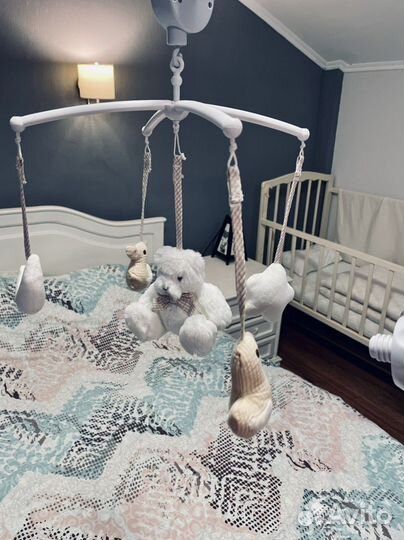 Мобиль на кроватку дизайнерский