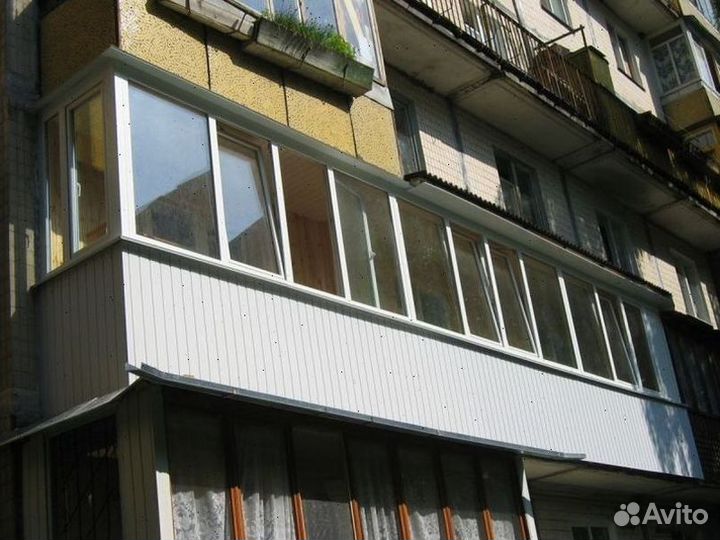 Балкон Установка