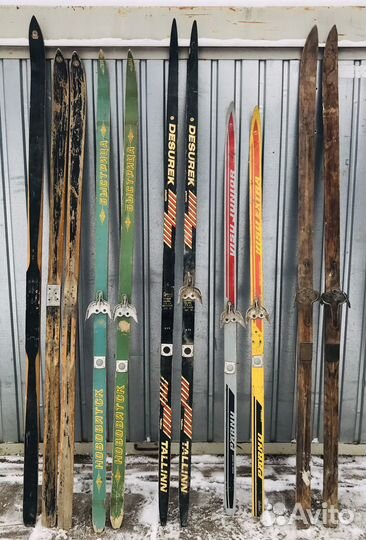 Лыжи деревянные СССР