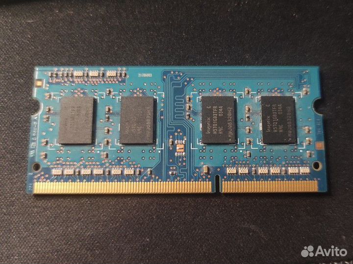 Оперативная память для ноутбукоа sodimm ddr3 1gb