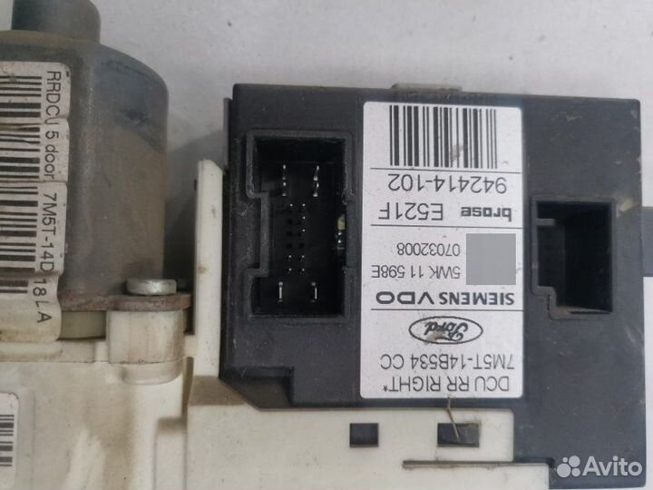 Мотор стеклоподъемника задний правый Ford Focus 2