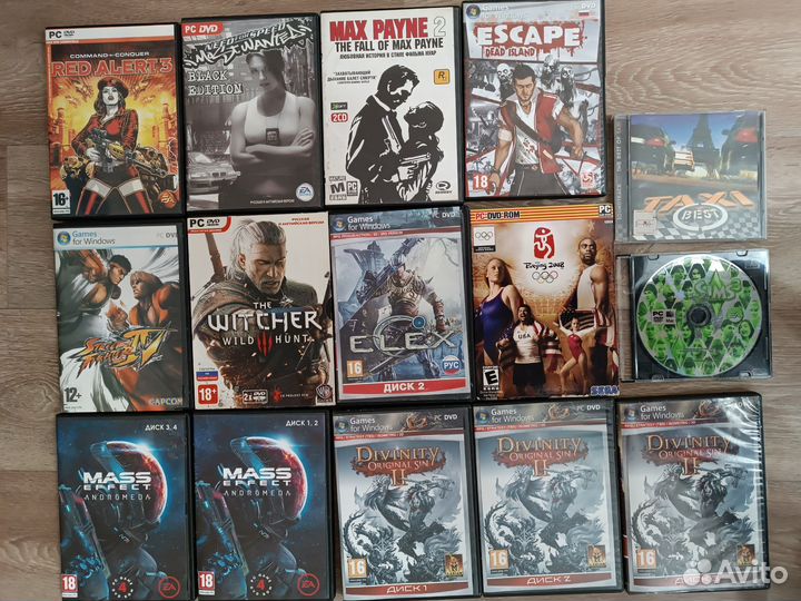 Диски DVD игры