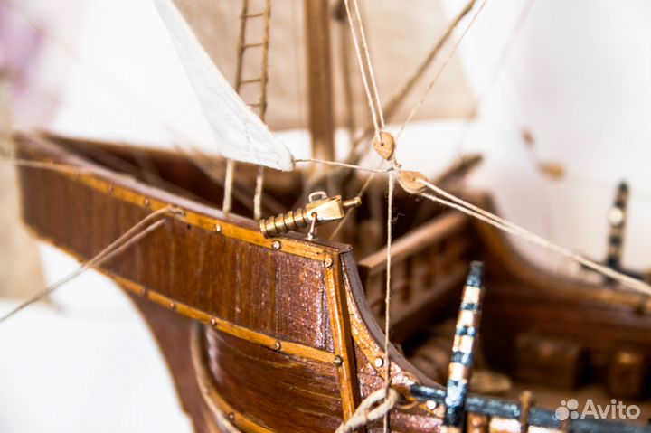 Модель каравеллы (нао) Санта Мария