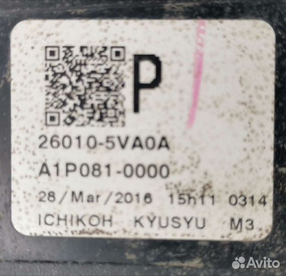 Фара на Nissan note e12 1895 (под восстановление)
