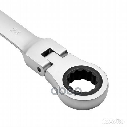 Ключ комбинированный трещоточный шарнирный 24мм